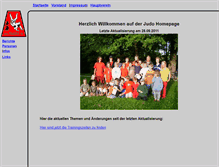 Tablet Screenshot of judo-gauting.de